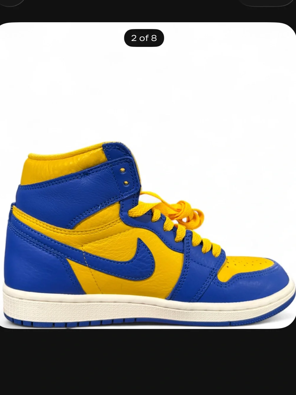 Air Jordan 1 Retro High OG Reverse Laney US W6